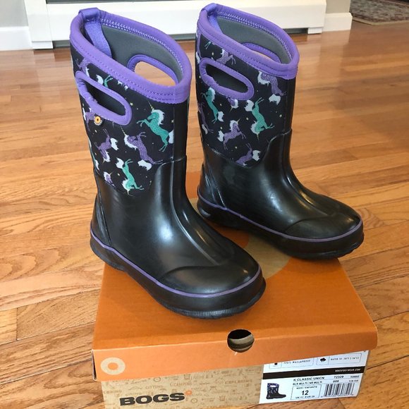 unicorn boots size 2
